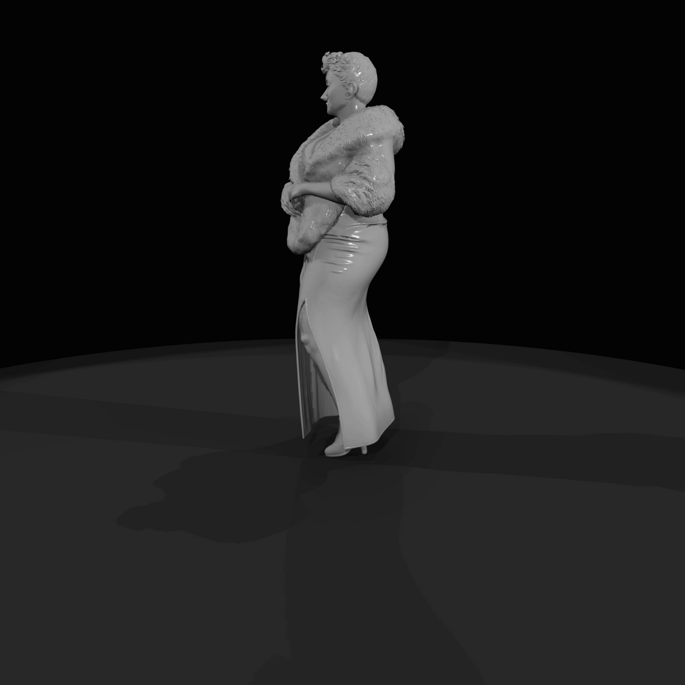 1970s Urban Character Figure (1970s) — Evelyn