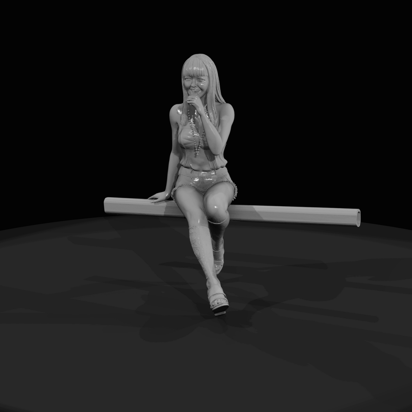 1970s Urban Character Figure (1970s) — Hannah
