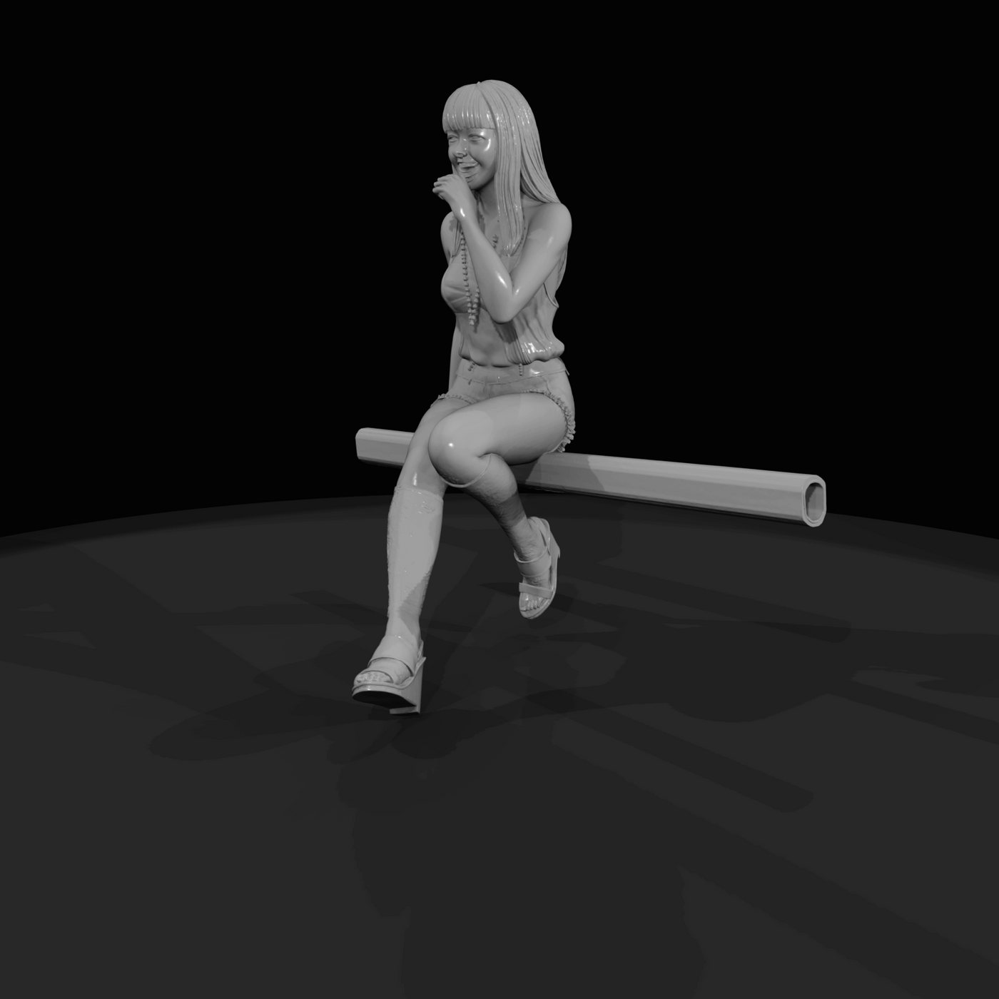 1970s Urban Character Figure (1970s) — Hannah