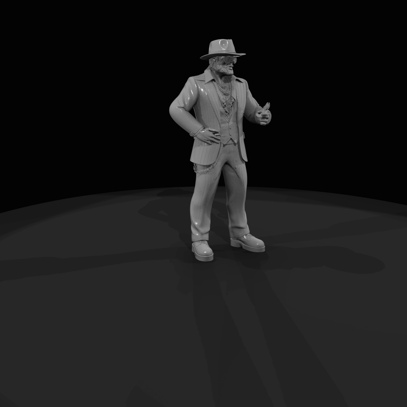 1970s Urban Character Figure (1970s) — Johnny