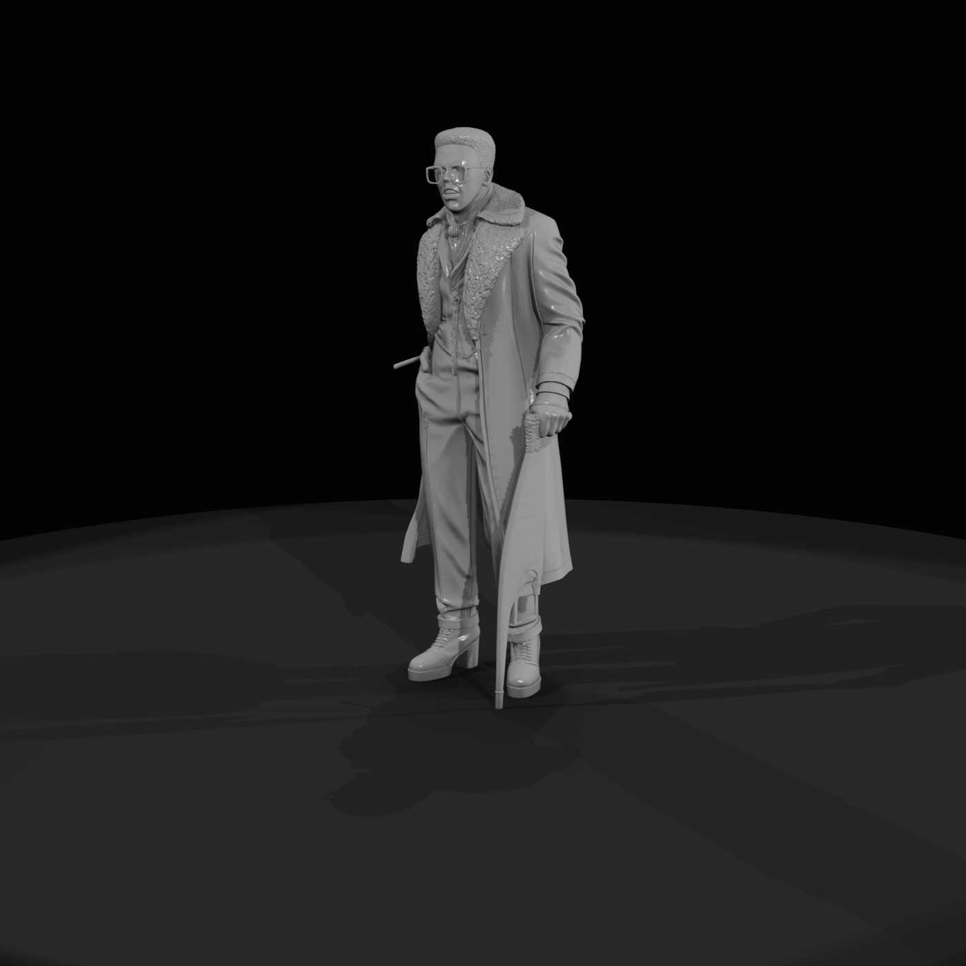1970s Urban Character Figure (1970s) — Marcus