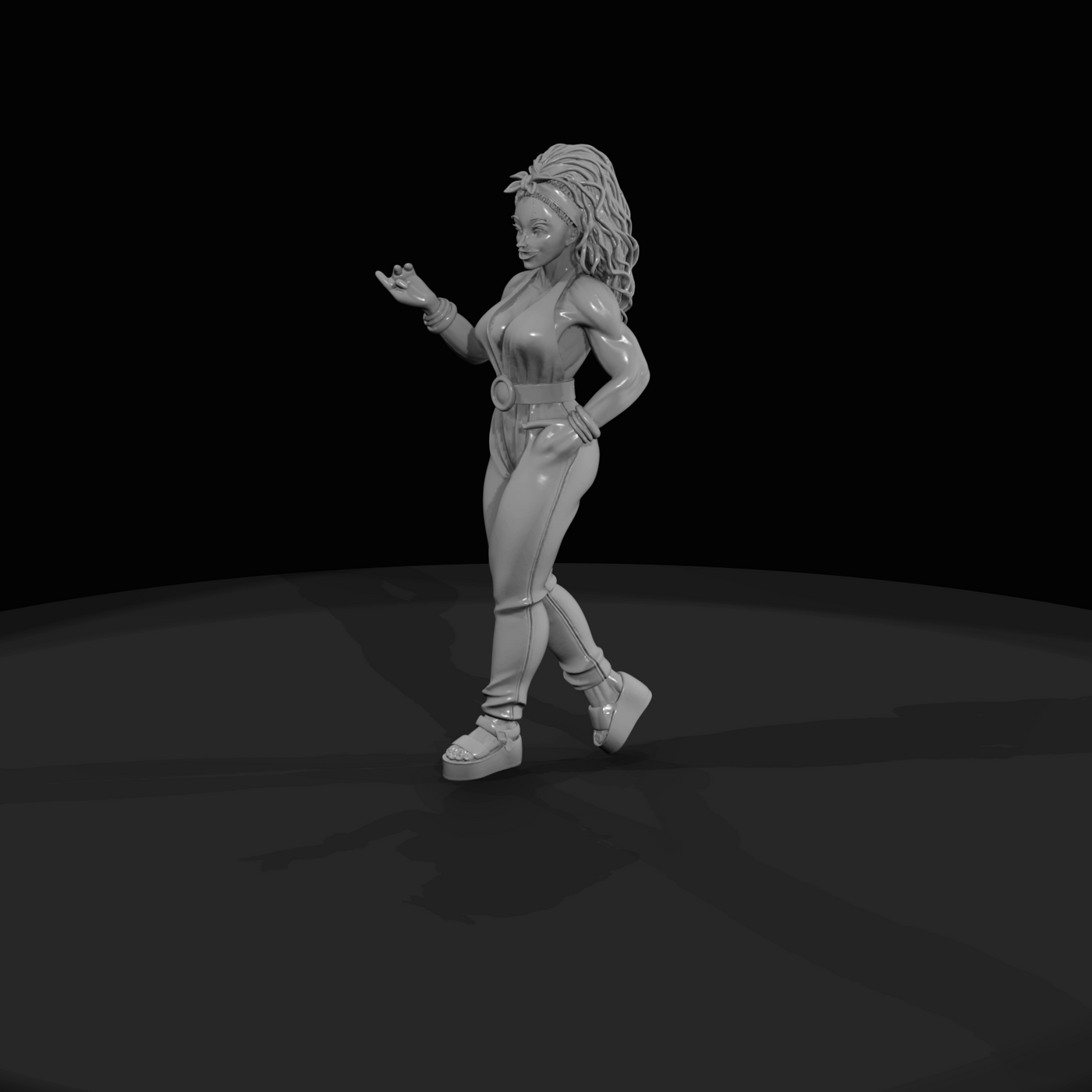 1970s Urban Character Figure (1970s) — Marisol