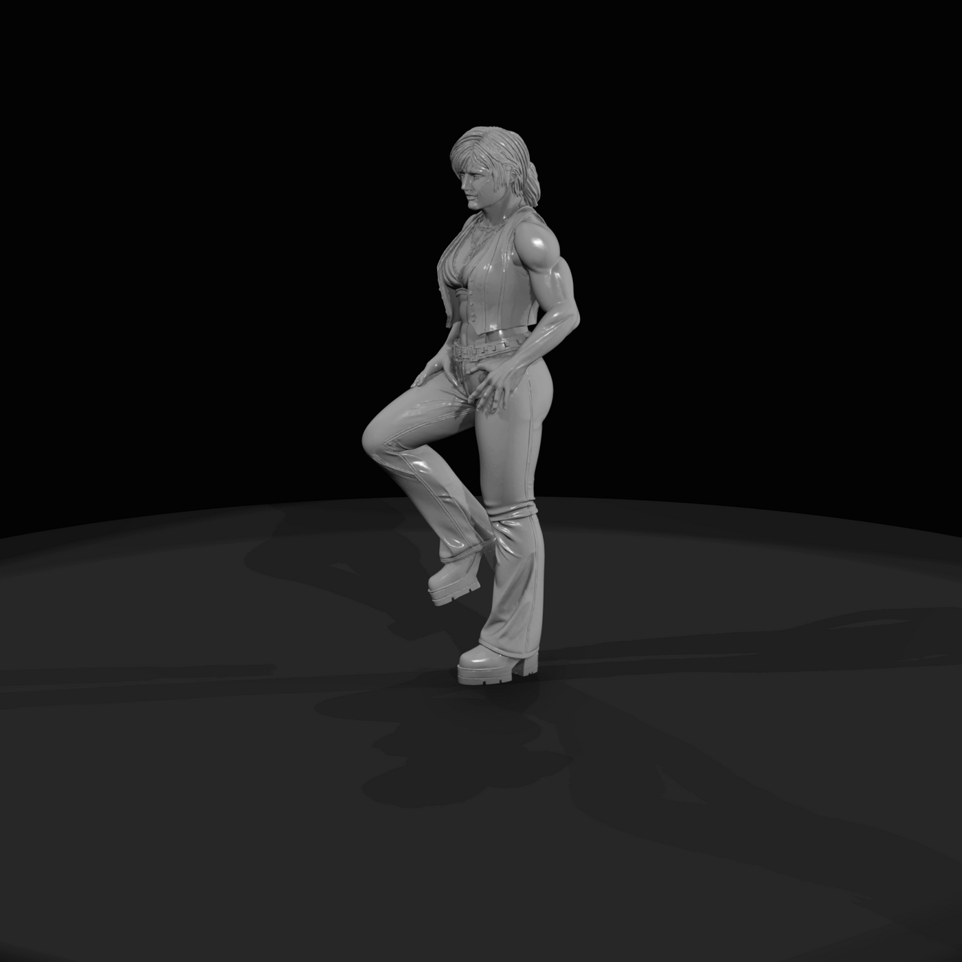 1970s Urban Character Figure (1970s) — Nikki