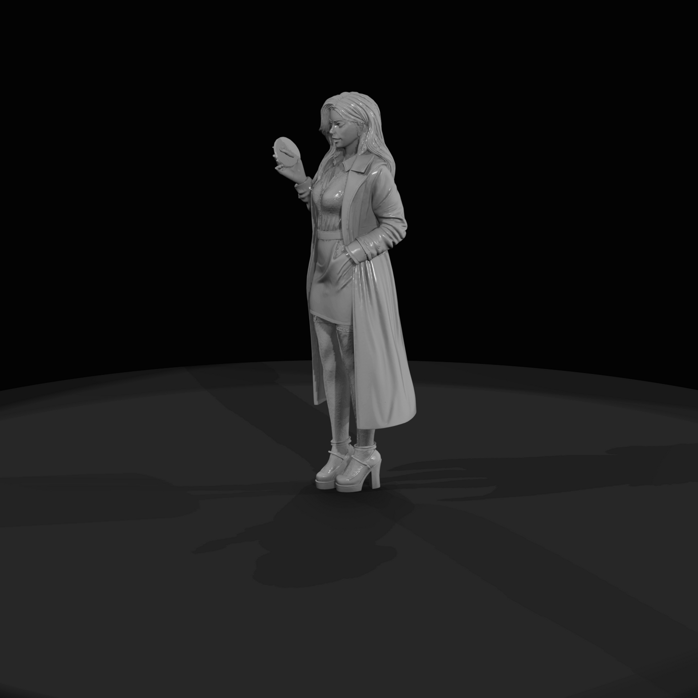 1970s Urban Character Figure (1970s) — Nina