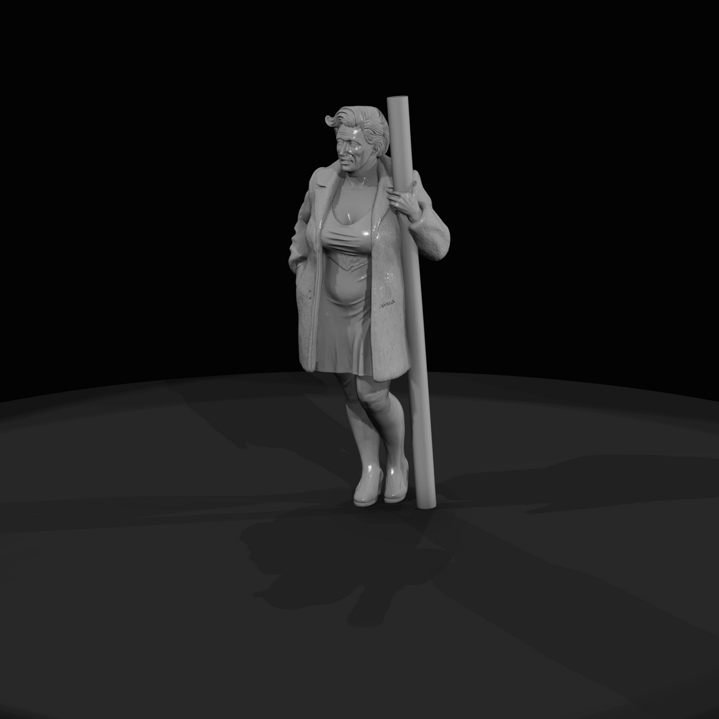 1970s Urban Character Figure (1970s) — Nora
