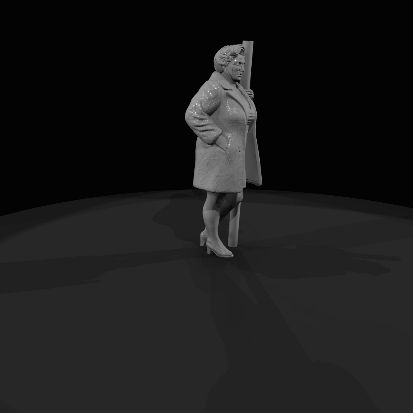 1970s Urban Character Figure (1970s) — Nora