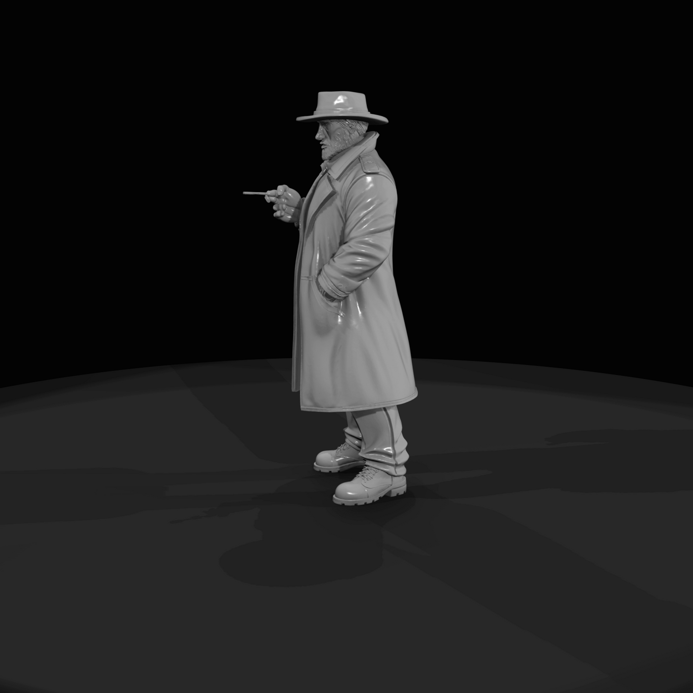1970s Urban Character Figure (1970s) — Oscar