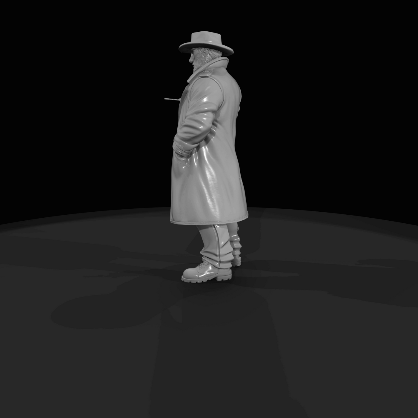 1970s Urban Character Figure (1970s) — Oscar