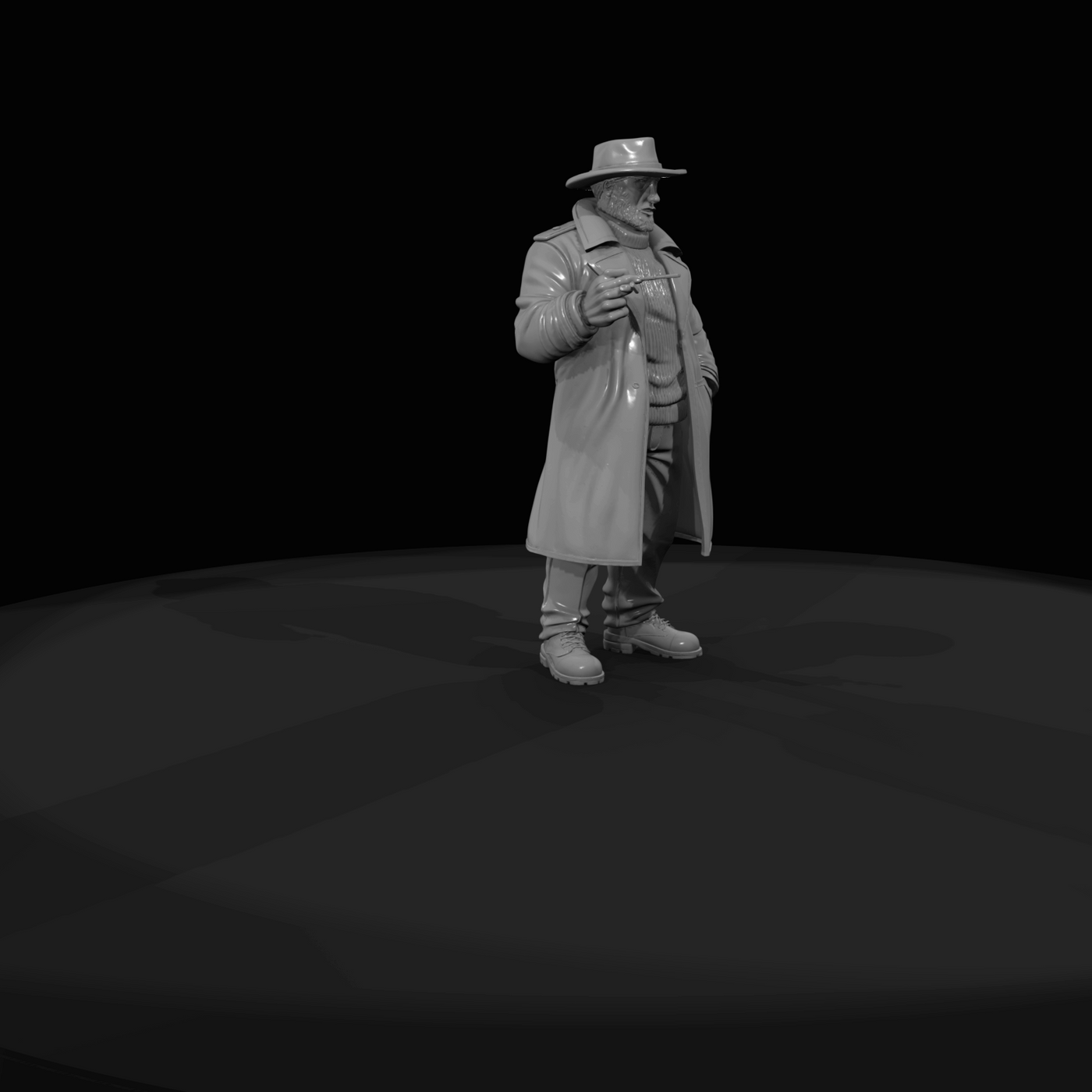 1970s Urban Character Figure (1970s) — Oscar