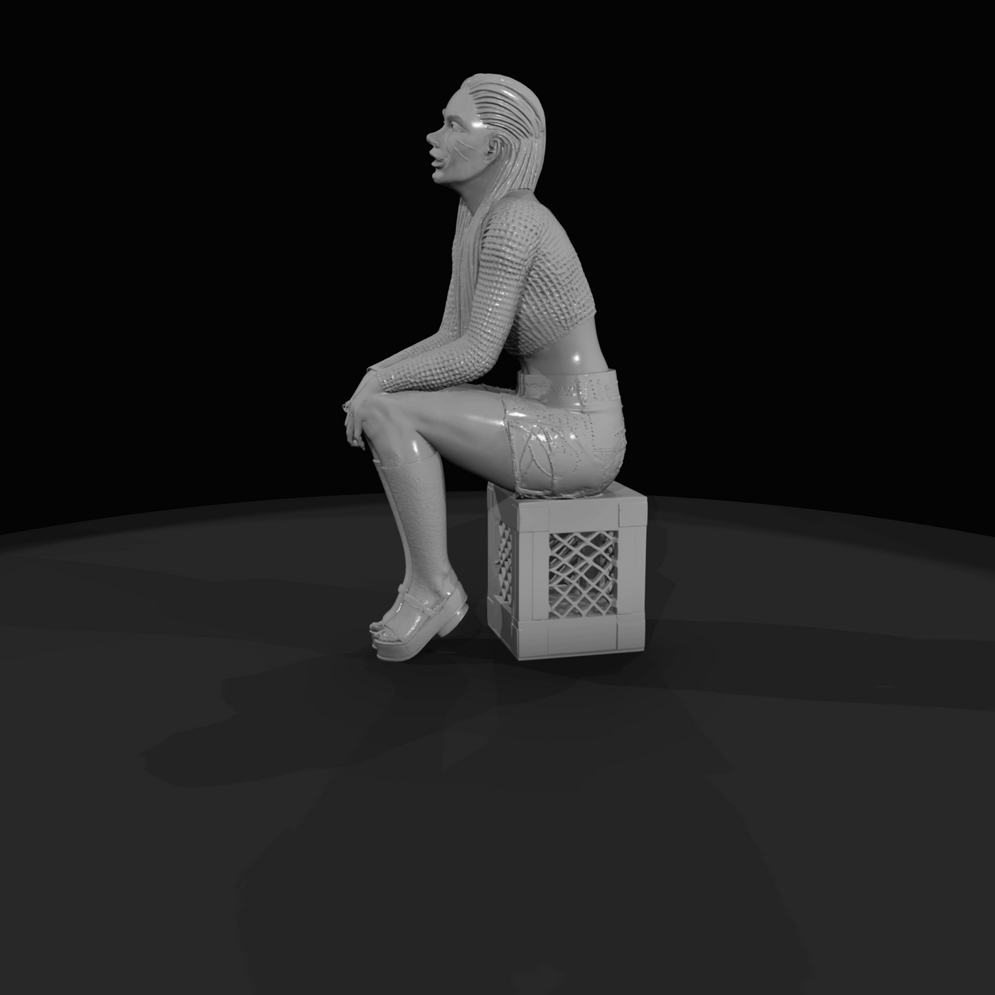 1970s Urban Character Figure (1970s) — Penny