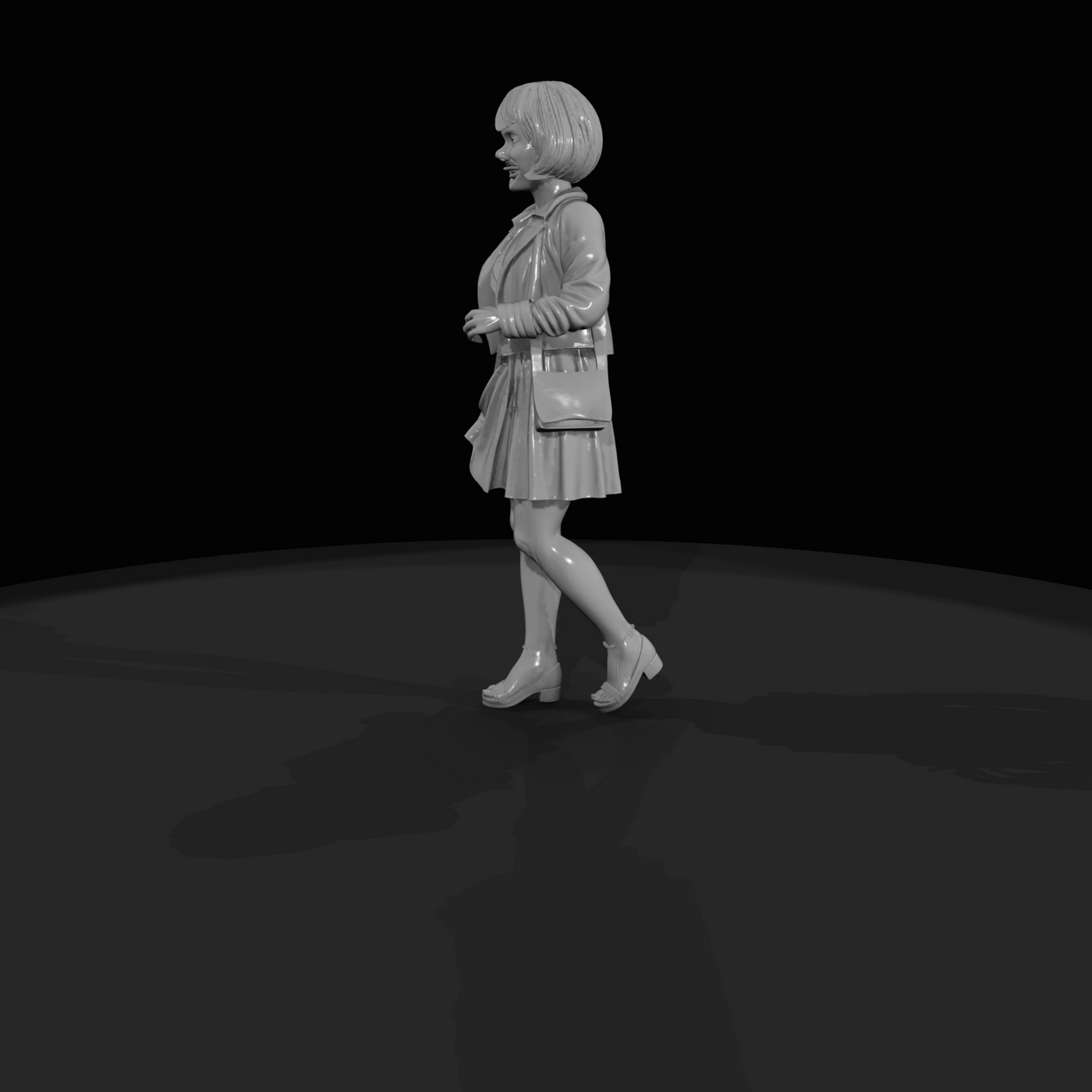 1970s Urban Character Figure (1970s) — Rita