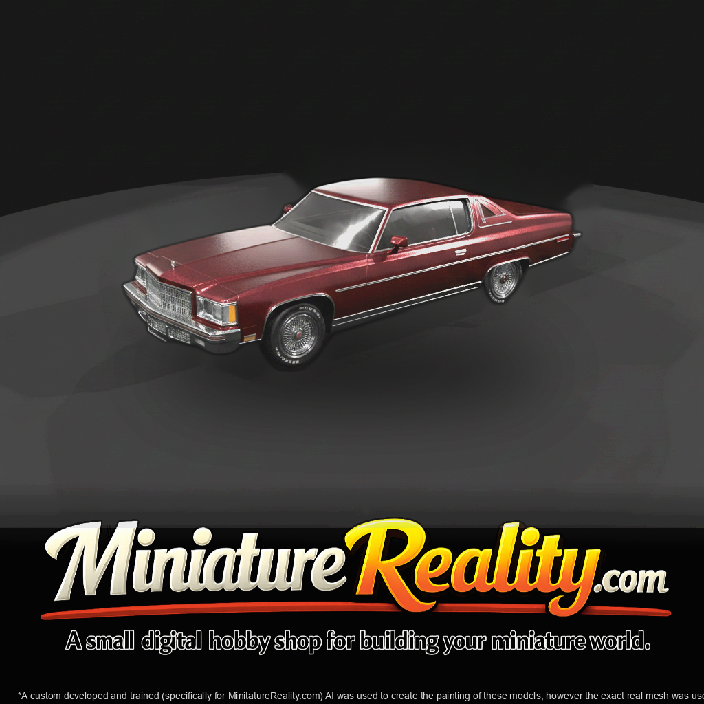 1976 Chevrolet Caprice Lowrider Pink Side View