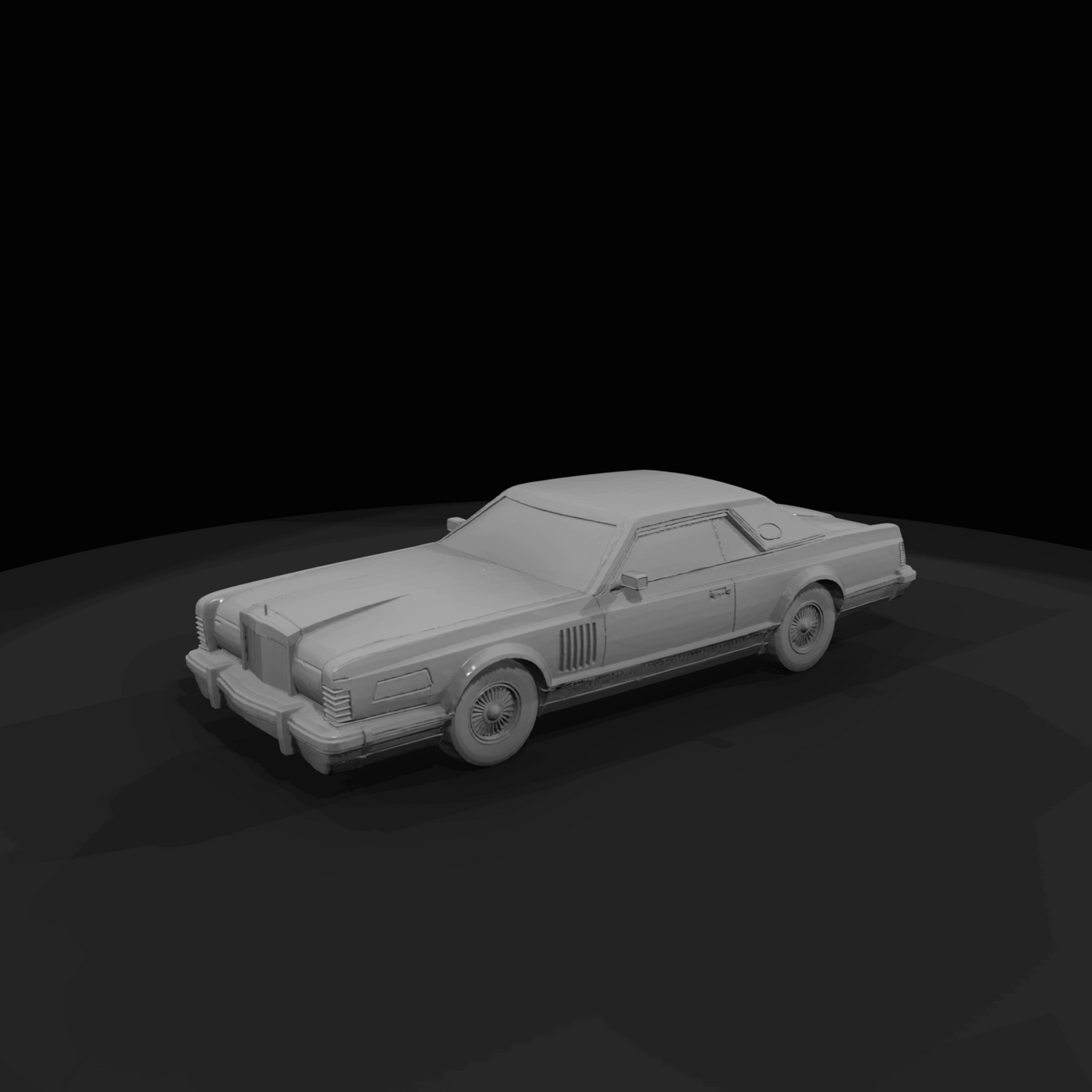 1977 Lincoln Continental Mark V (estimated)