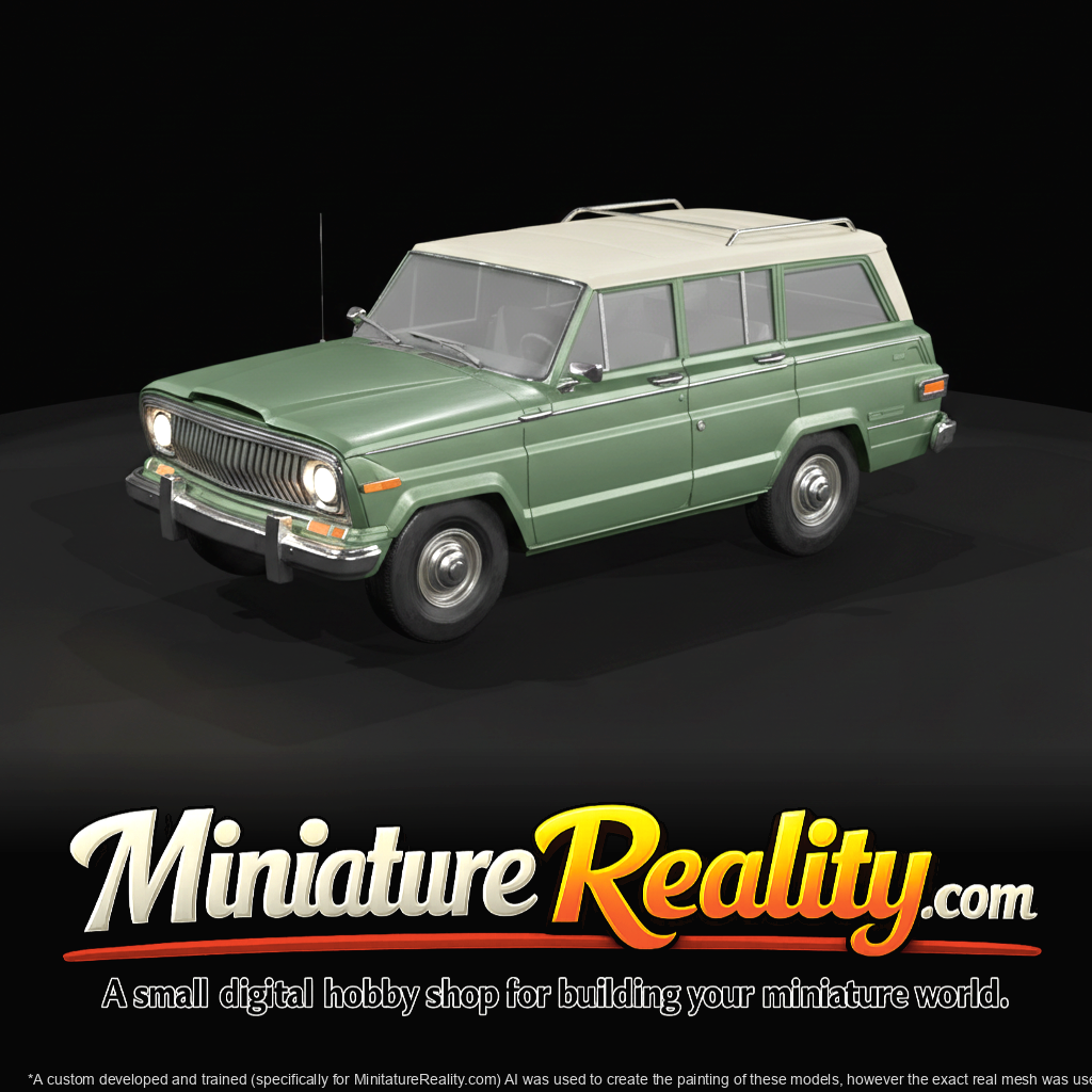1978 Jeep Wagoneer full-size SUV (1970s) — wood-panel American luxury 4x4 wagon