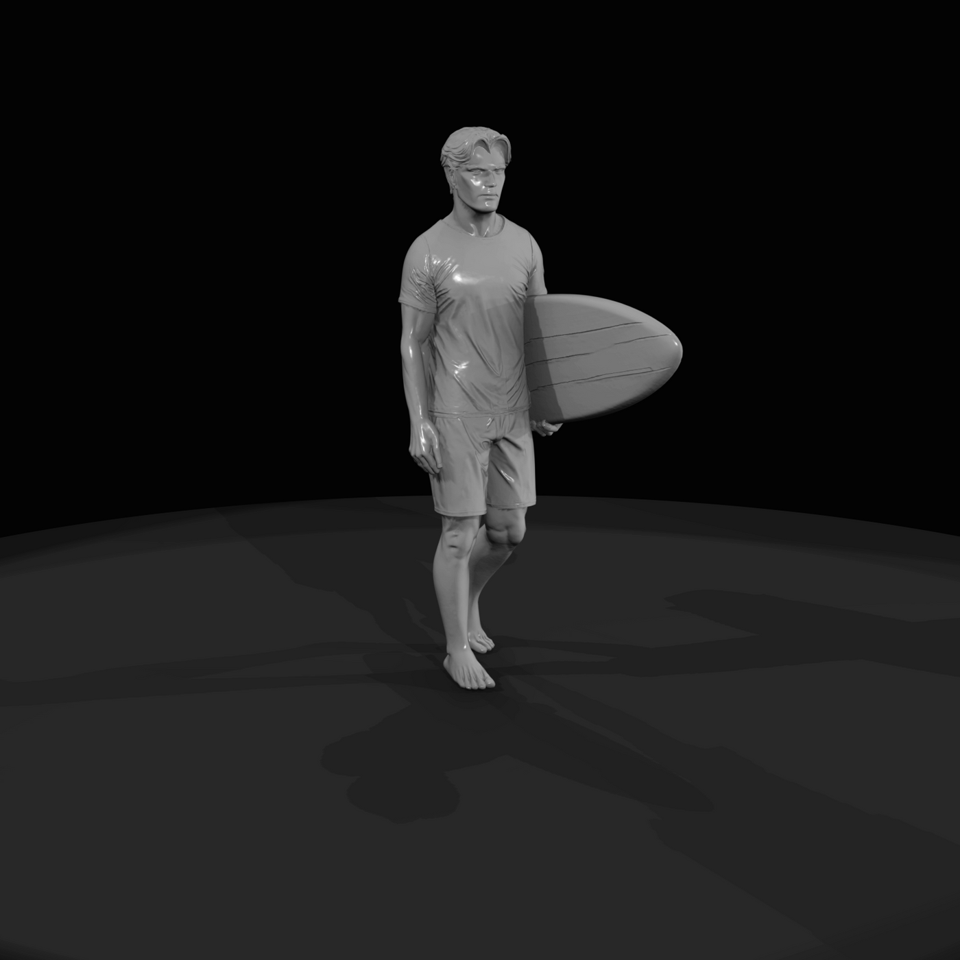 Beach Figure (1980s) — Boy