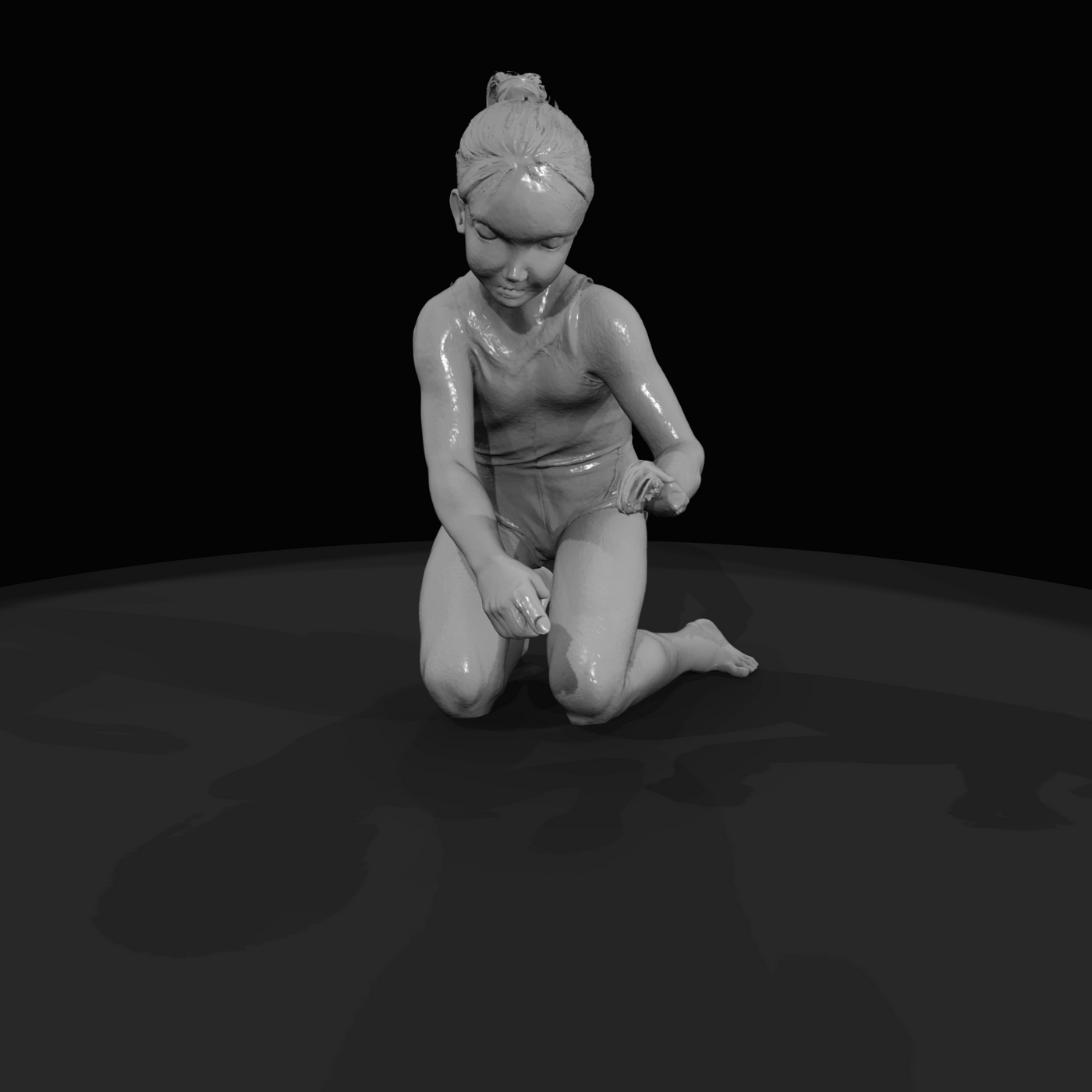 Beach Figure (1980s) — Girl