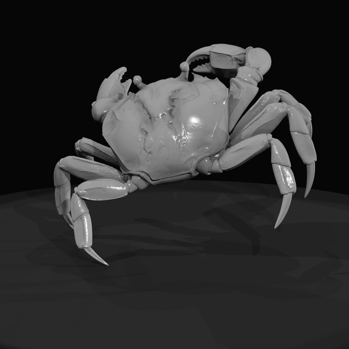 Miami Beach Character Figure (1980s) — Crab