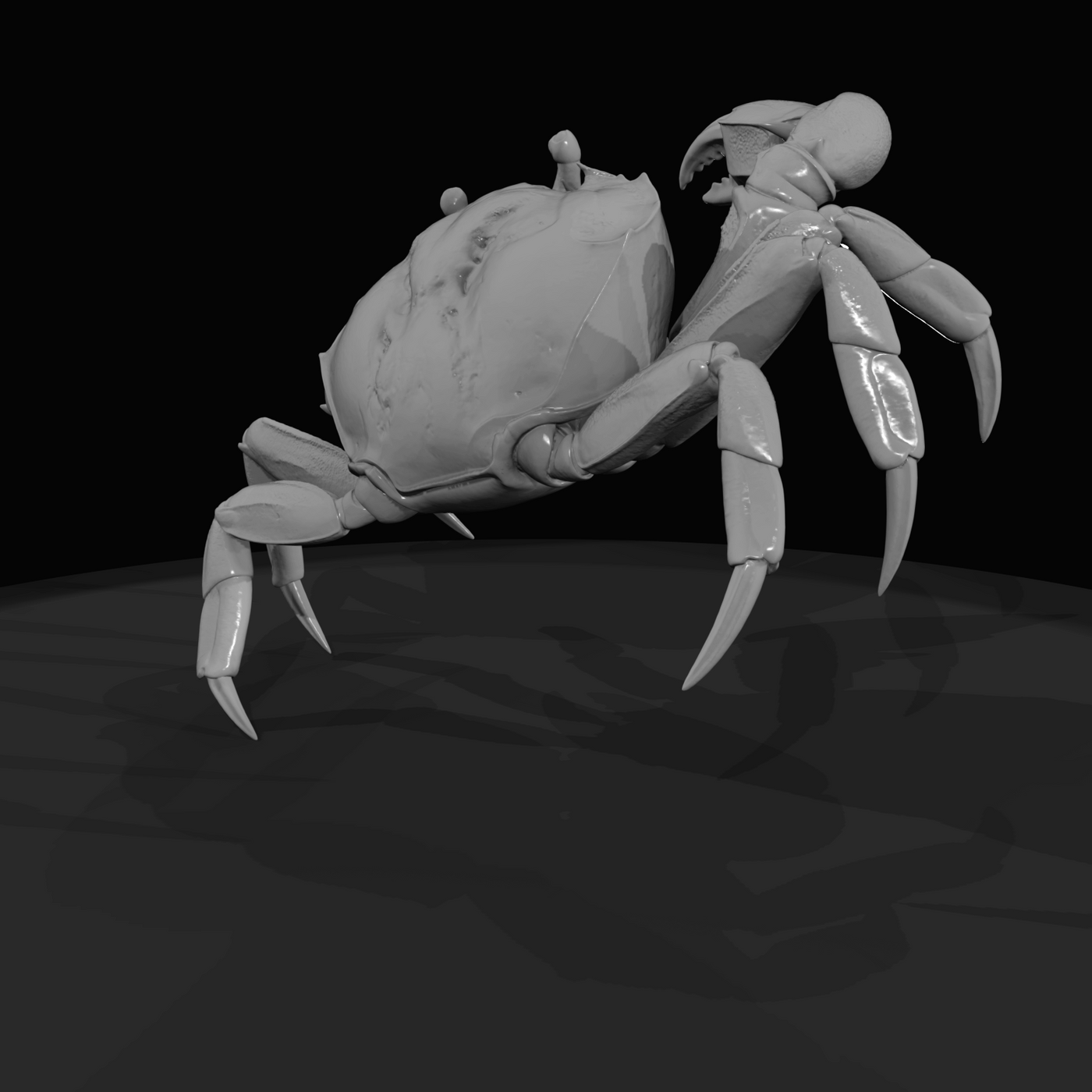 Miami Beach Character Figure (1980s) — Crab