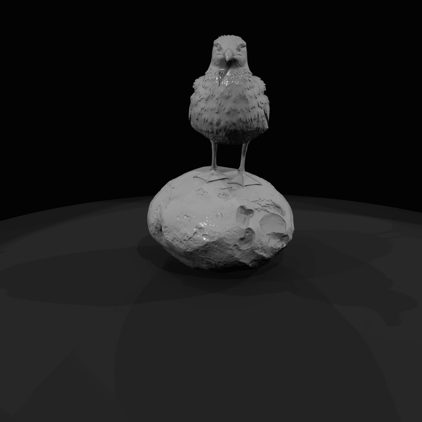 Miami Beach Character Figure (1980s) — Seagull On