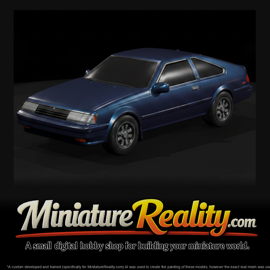 1981 Toyota Celica miniature, three-quarter view