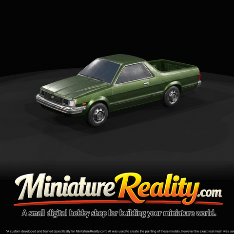 1981 Subaru BRAT mini pickup (1970s–1980s) — Japanese compact, AWD utility