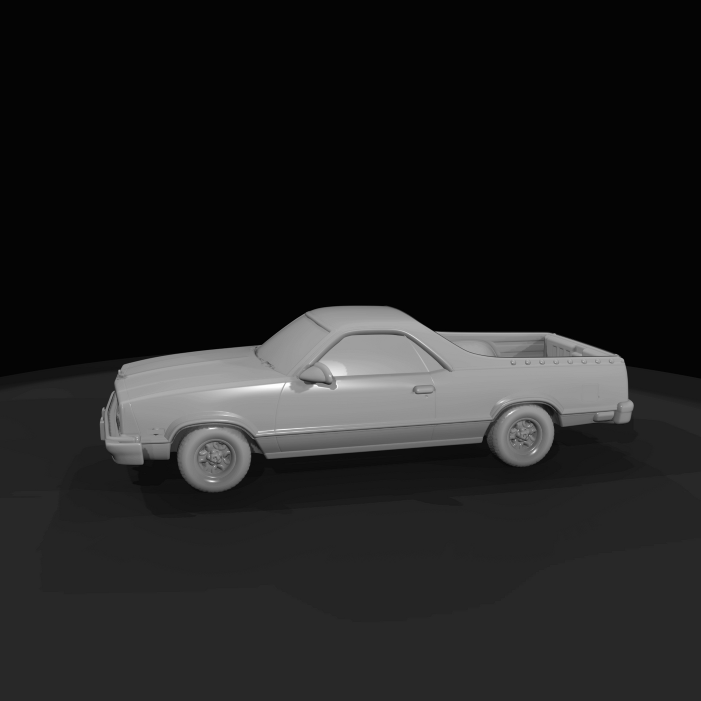 1982 Chevrolet El Camino car-based pickup, Mk5 (1980s) — American coupe utility