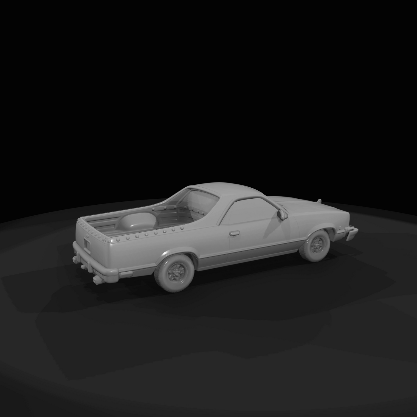 1982 Chevrolet El Camino car-based pickup, Mk5 (1980s) — American coupe utility