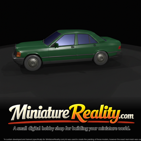 1982 Mercedes-Benz 190 (W201) compact sedan (1980s) — German compact luxury, Baby Benz
