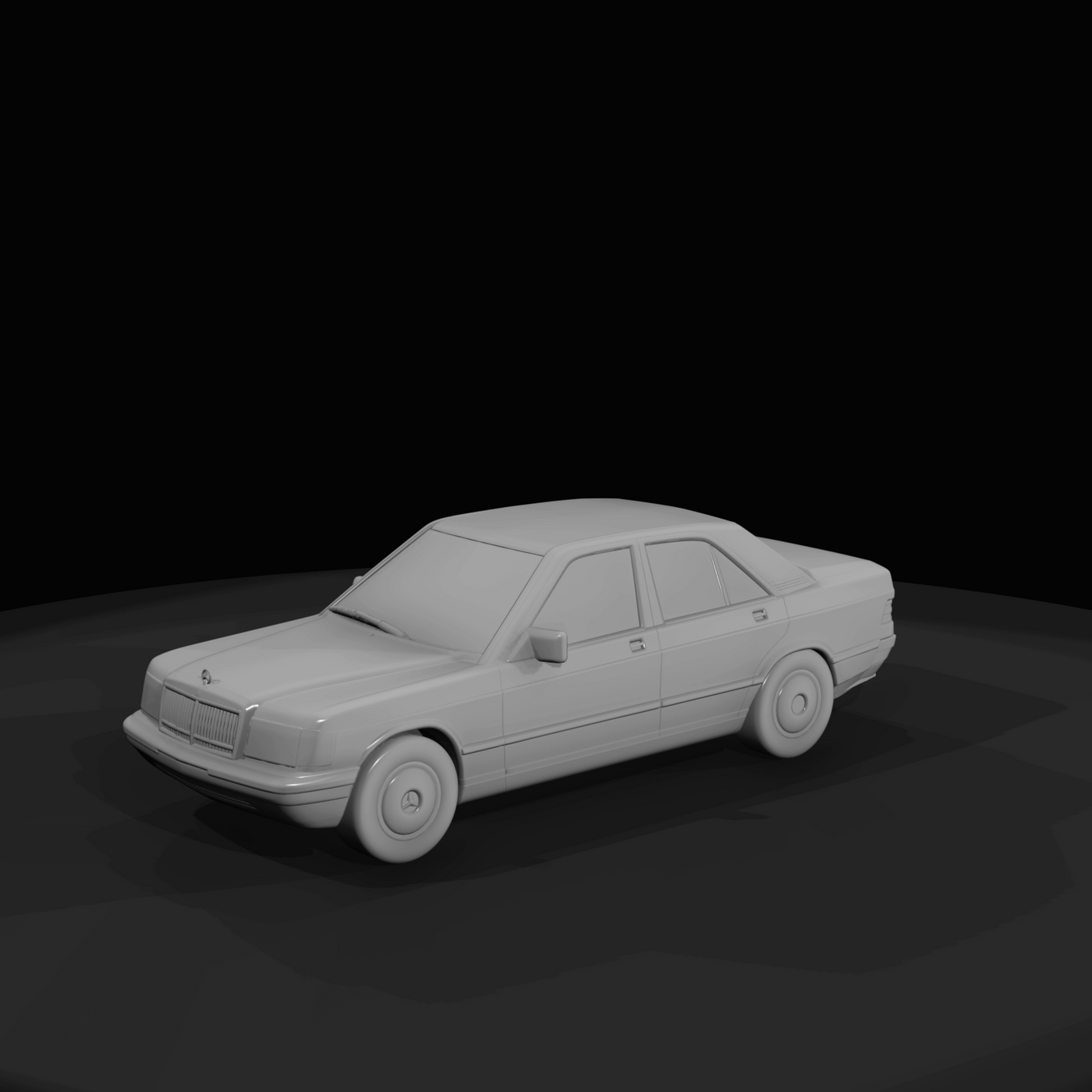 1982 Mercedes-Benz 190 (W201) compact sedan (1980s) — German compact luxury, Baby Benz