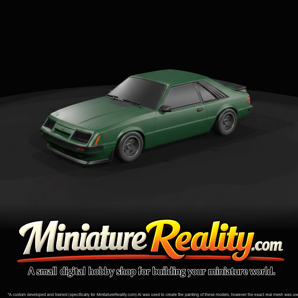 1983 Ford Mustang GT Group A (1980s) — American pony car, third generation race-spec