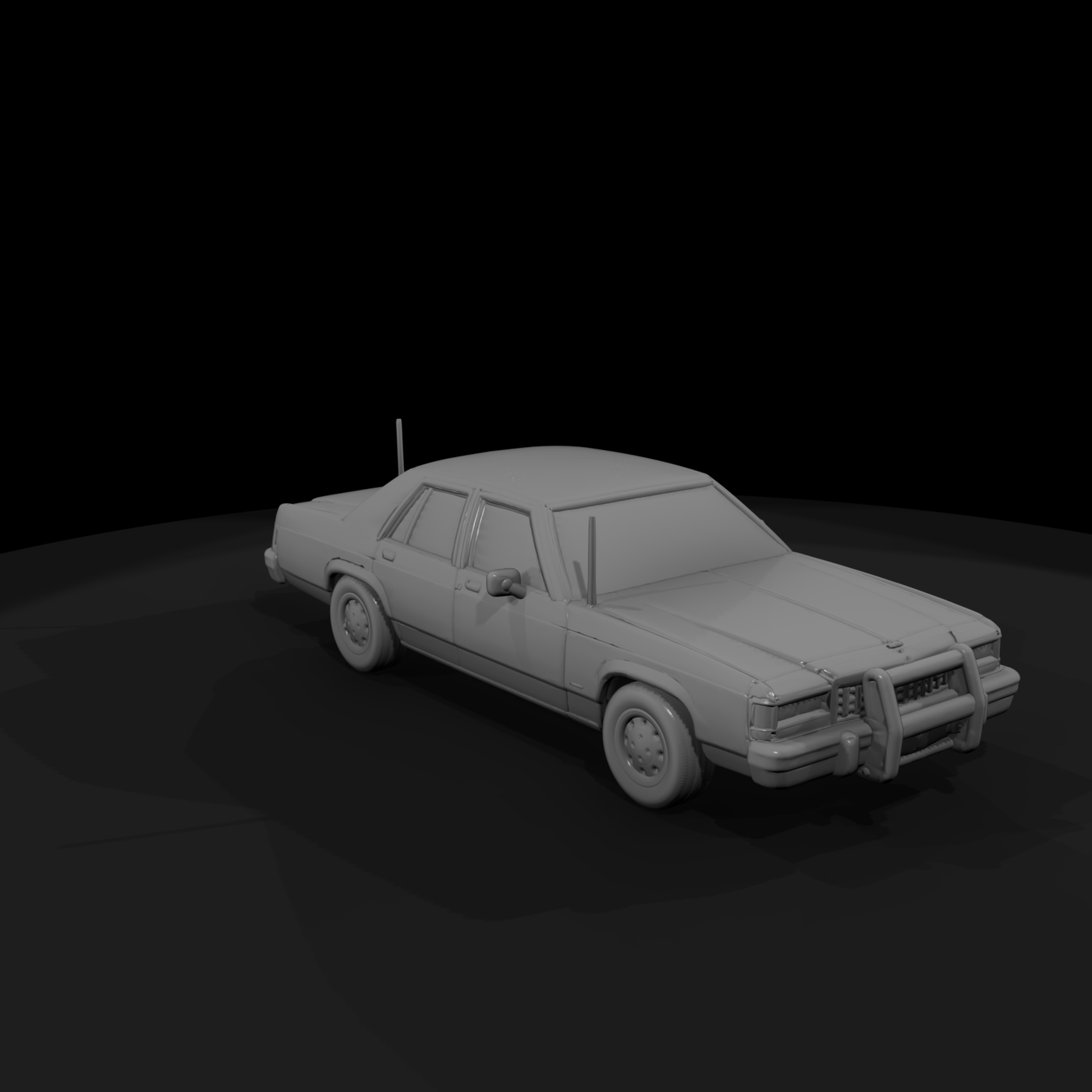 1984 Ford Crown Vic unmarked cop