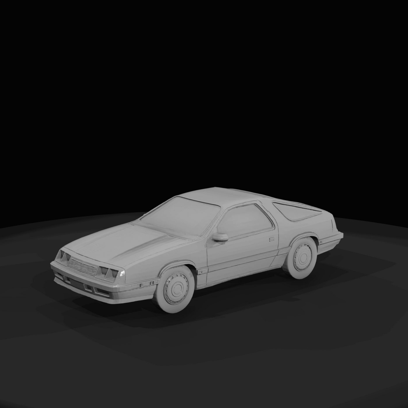 1984 Dodge Daytona (estimated)
