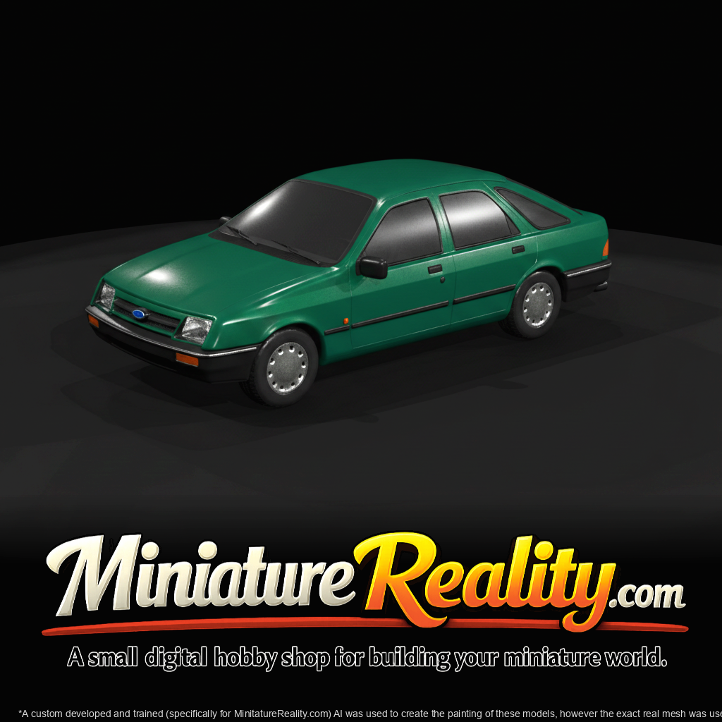 1984 Ford Sierra five-door hatchback (1980s) — European Ford family car