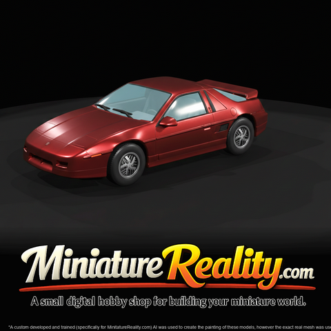 1985 Ponitac Fiero (estimated)