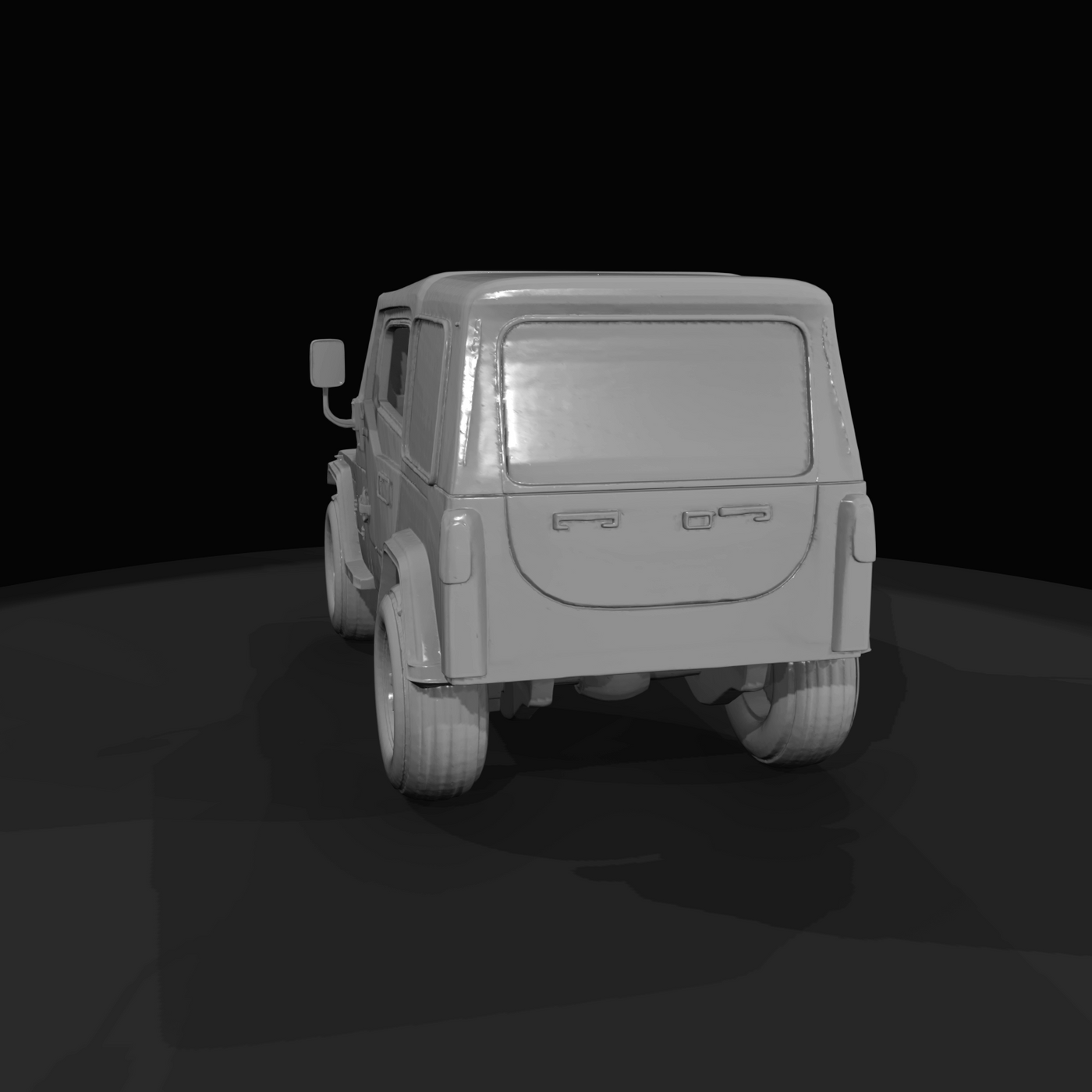 1987 Jeep Wrangler YJ (1980s) — first-generation square-headlight 4x4