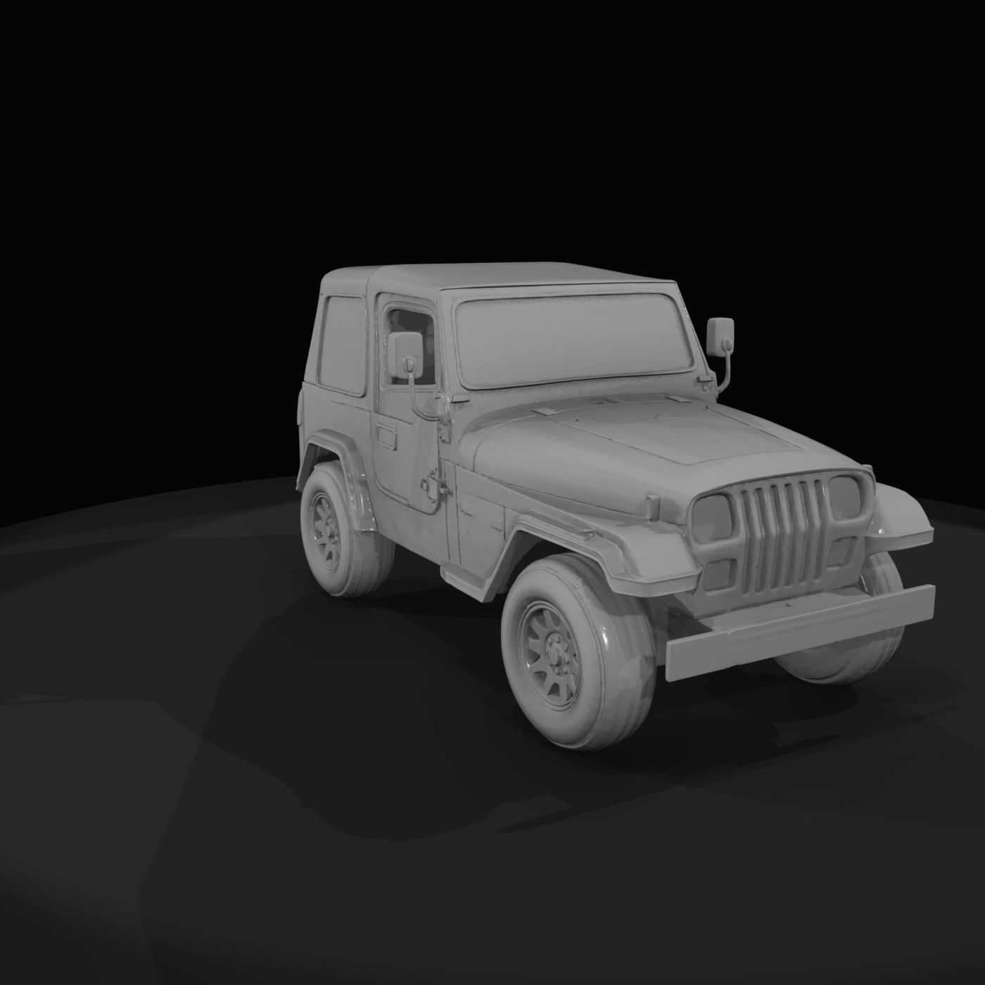 1987 Jeep Wrangler YJ (1980s) — first-generation square-headlight 4x4