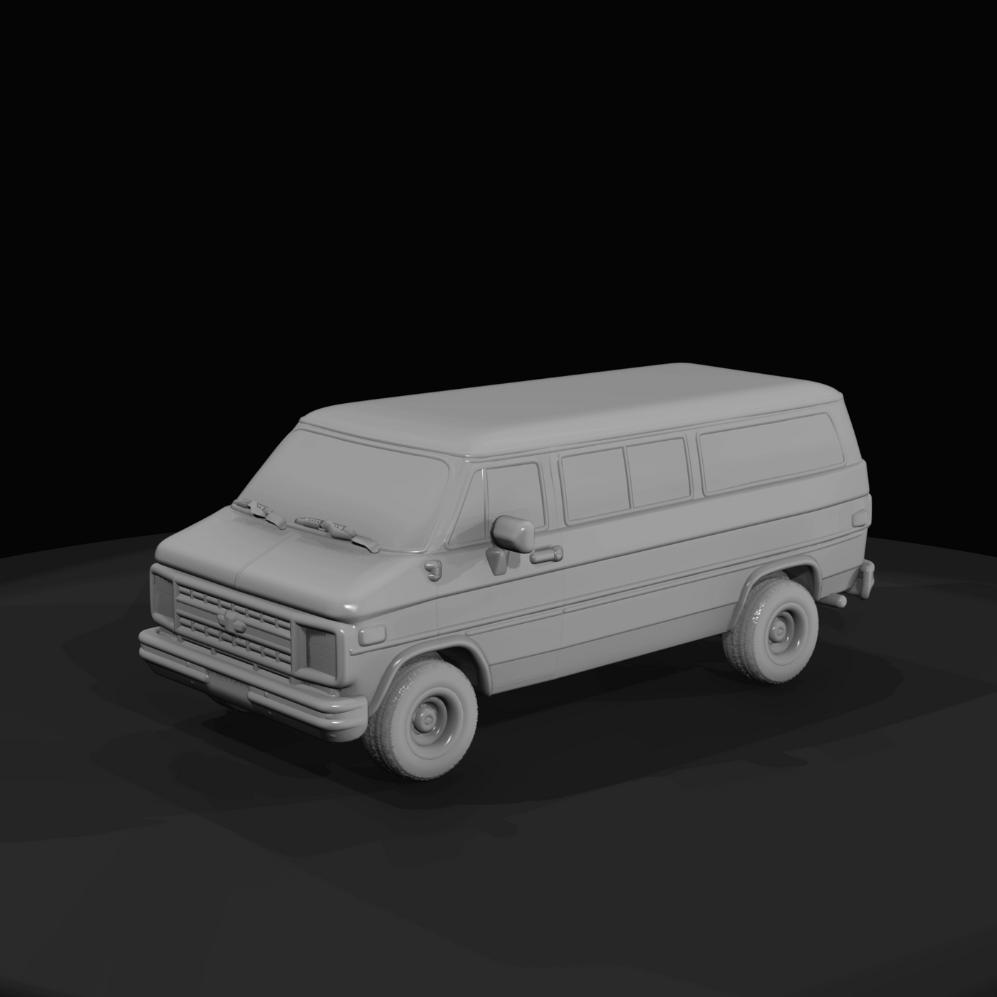 1988 Chevrolet Beauville full-size passenger van (1980s) — maroon, American family–commercial van