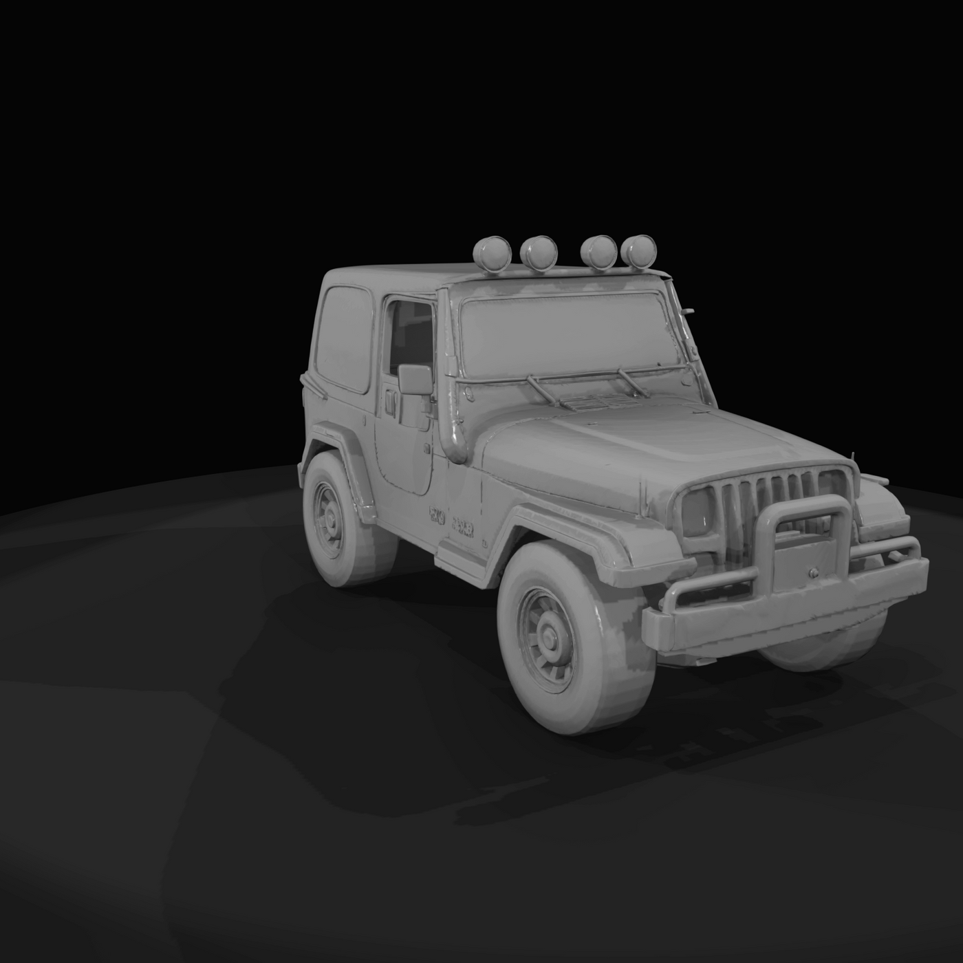 1989 Jeep Wrangler YJ (1980s–1990s) — American 4x4, late first-generation