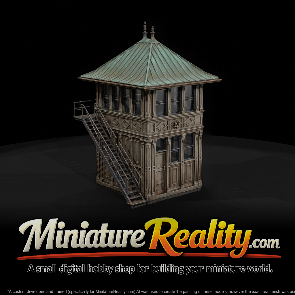Two-Story Guard Lookout Tower
