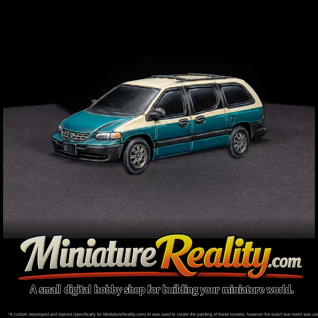 1990s Minivan — & Railway Layout Vehicle