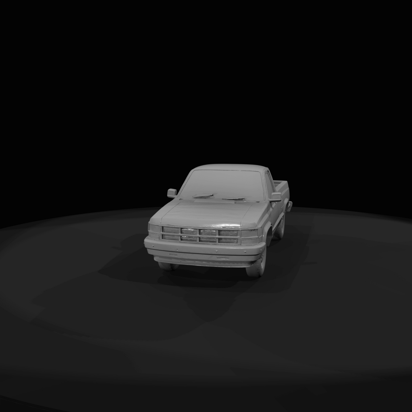 1991 Dodge Dakota Regular Cab (estimated)