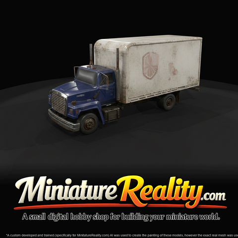 1995 Ford LN8000 medium-duty box truck (1990s) — American straight truck, cargo delivery