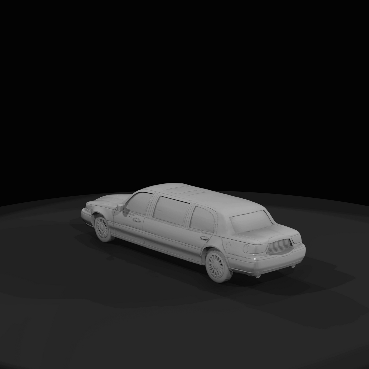 1999 Lincoln Town Car stretch limousine (1990s) — American prestige, airport–event service