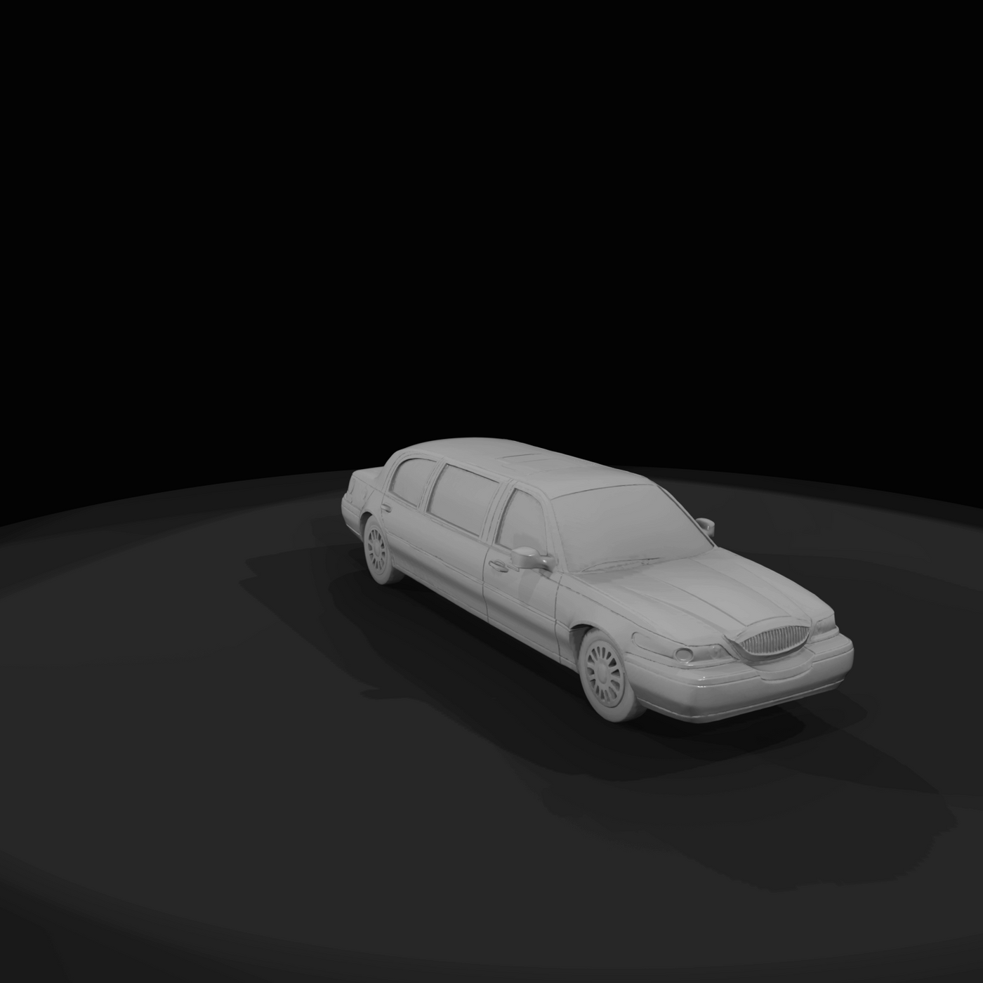 1999 Lincoln Town Car stretch limousine (1990s) — American prestige, airport–event service