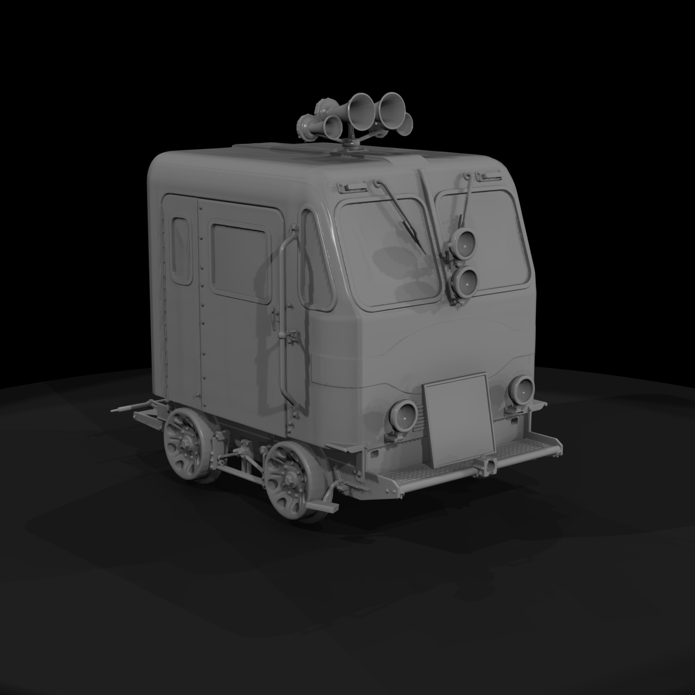 Rail Speeder Cab Module