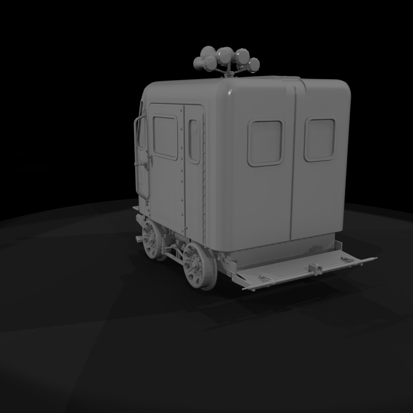 Rail Speeder Cab Module