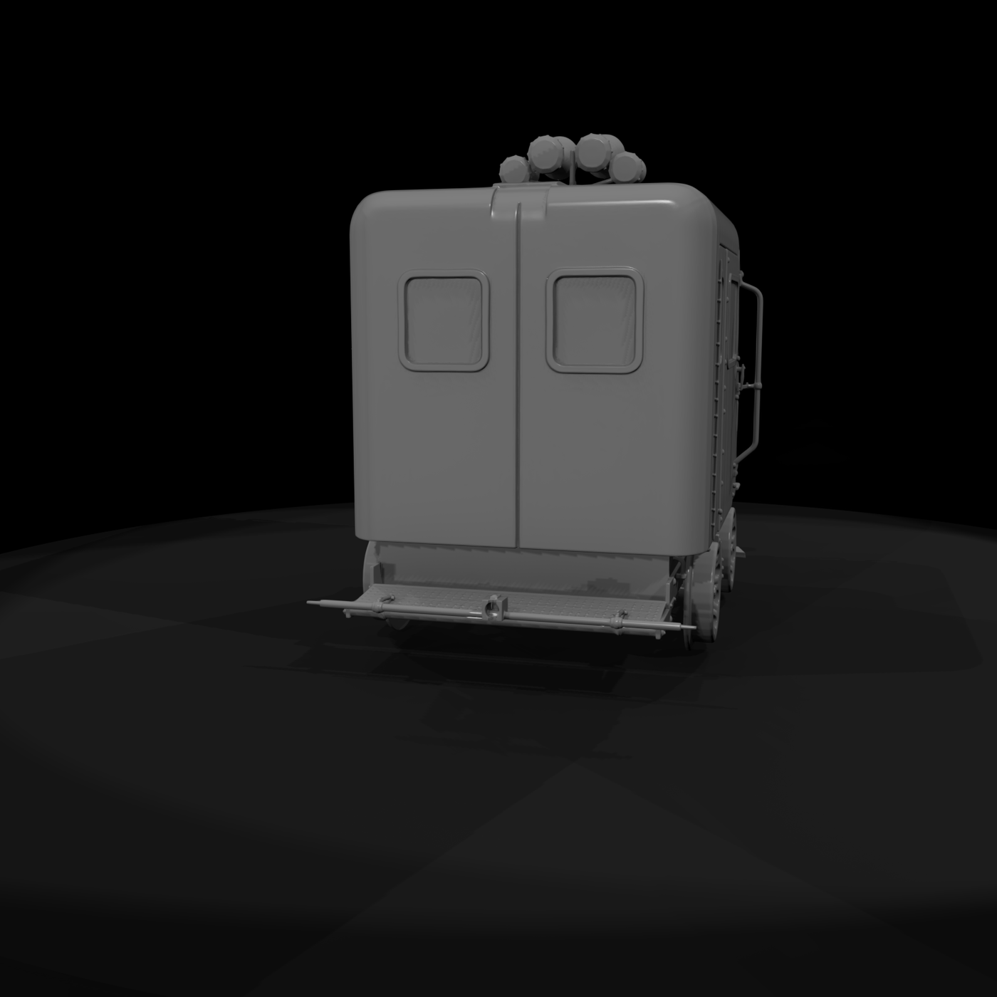 Rail Speeder Cab Module