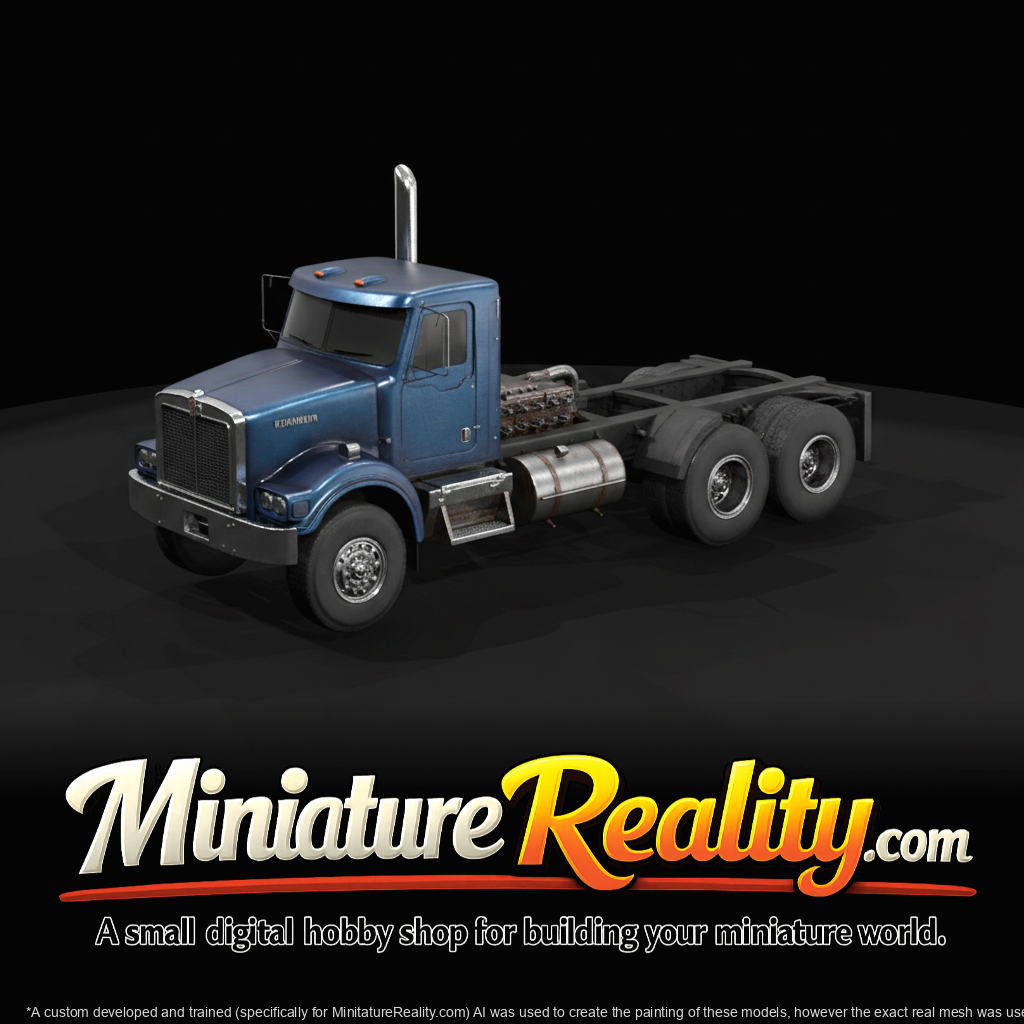 2001 Kenworth C500 5-Axle Chassis Truck