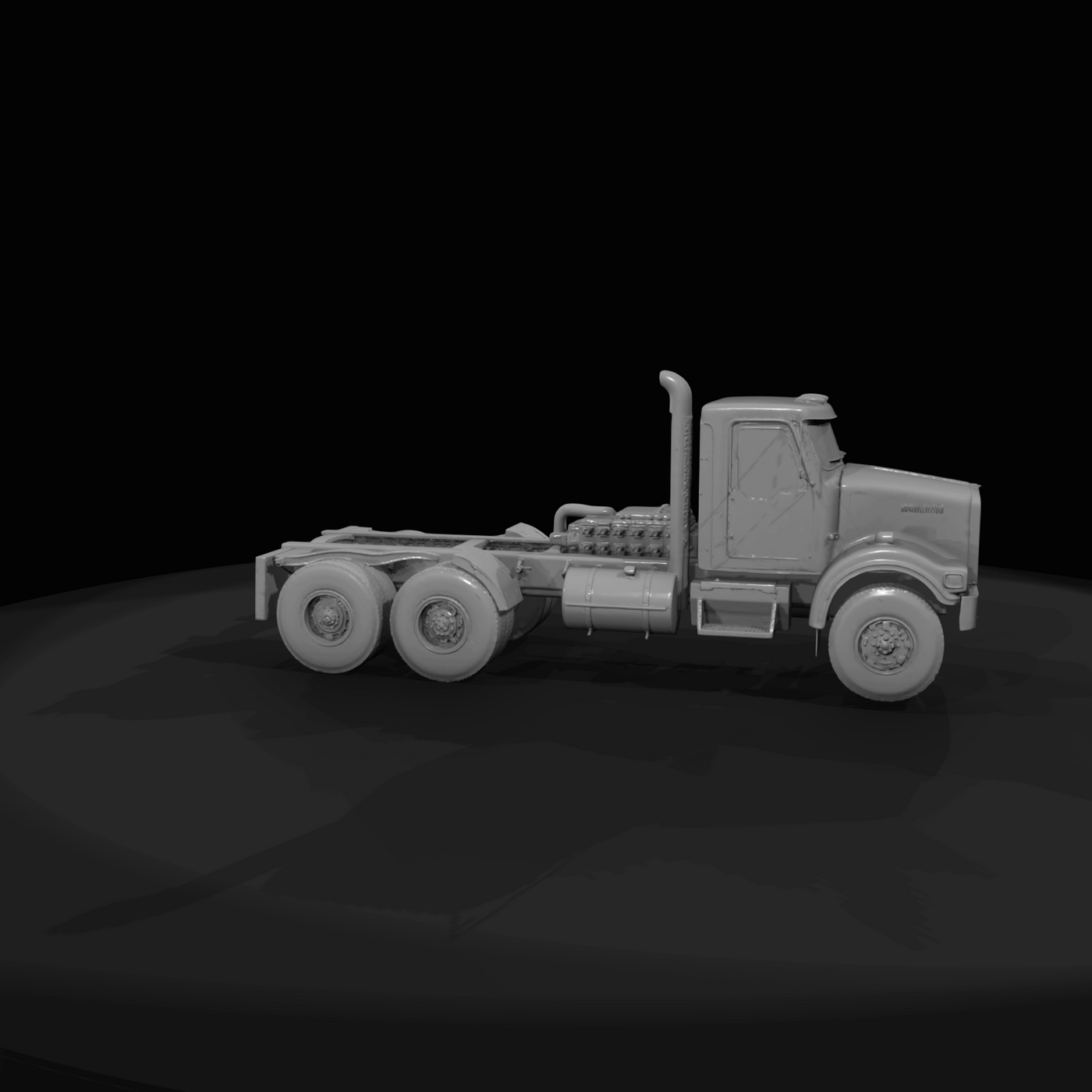 2001 Kenworth C500 heavy-duty chassis truck (2000s) — American oilfield–heavy haul platform