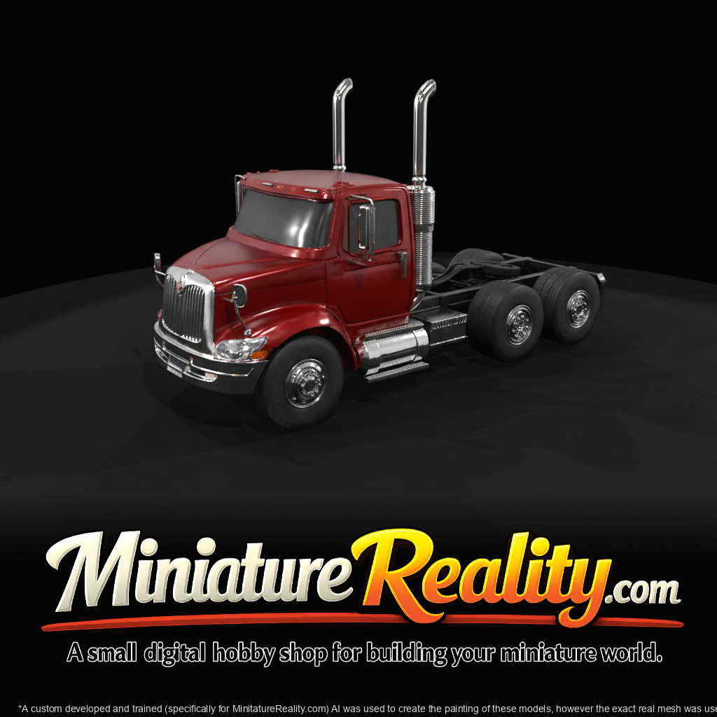 2002 International TranStar tractor truck 3 axle